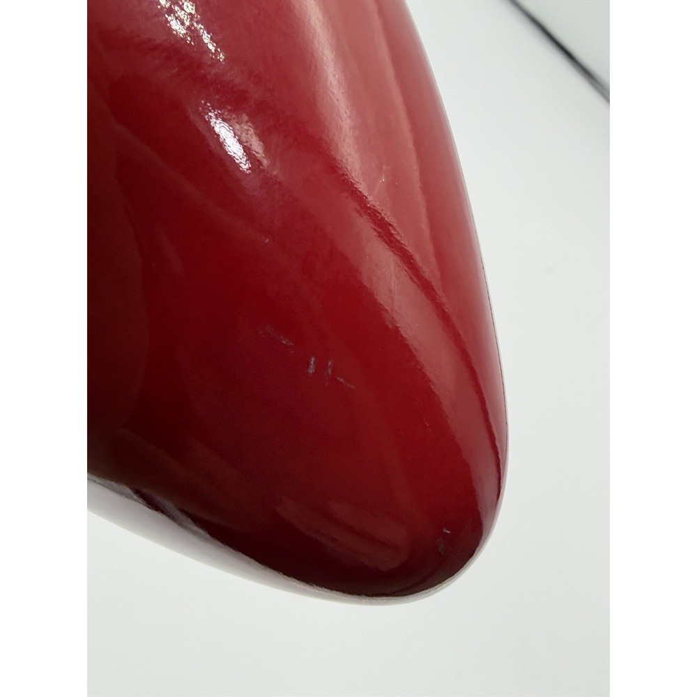 New Directions Dahlia Red Patent Pumps Women's 8.5 Pointed Toe Heel 3" Classic - Picture 3 of 8